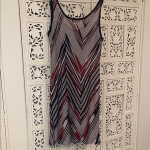 Missoni Multicolor Chevron Dress vintage